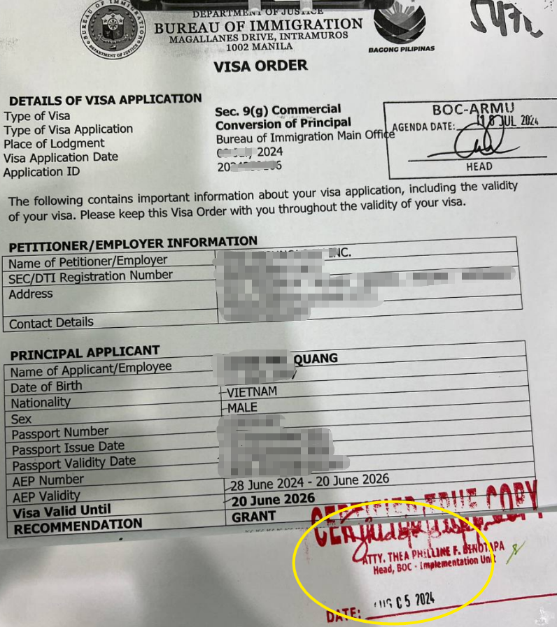 菲律宾无犯罪证明可以海外领馆办理吗